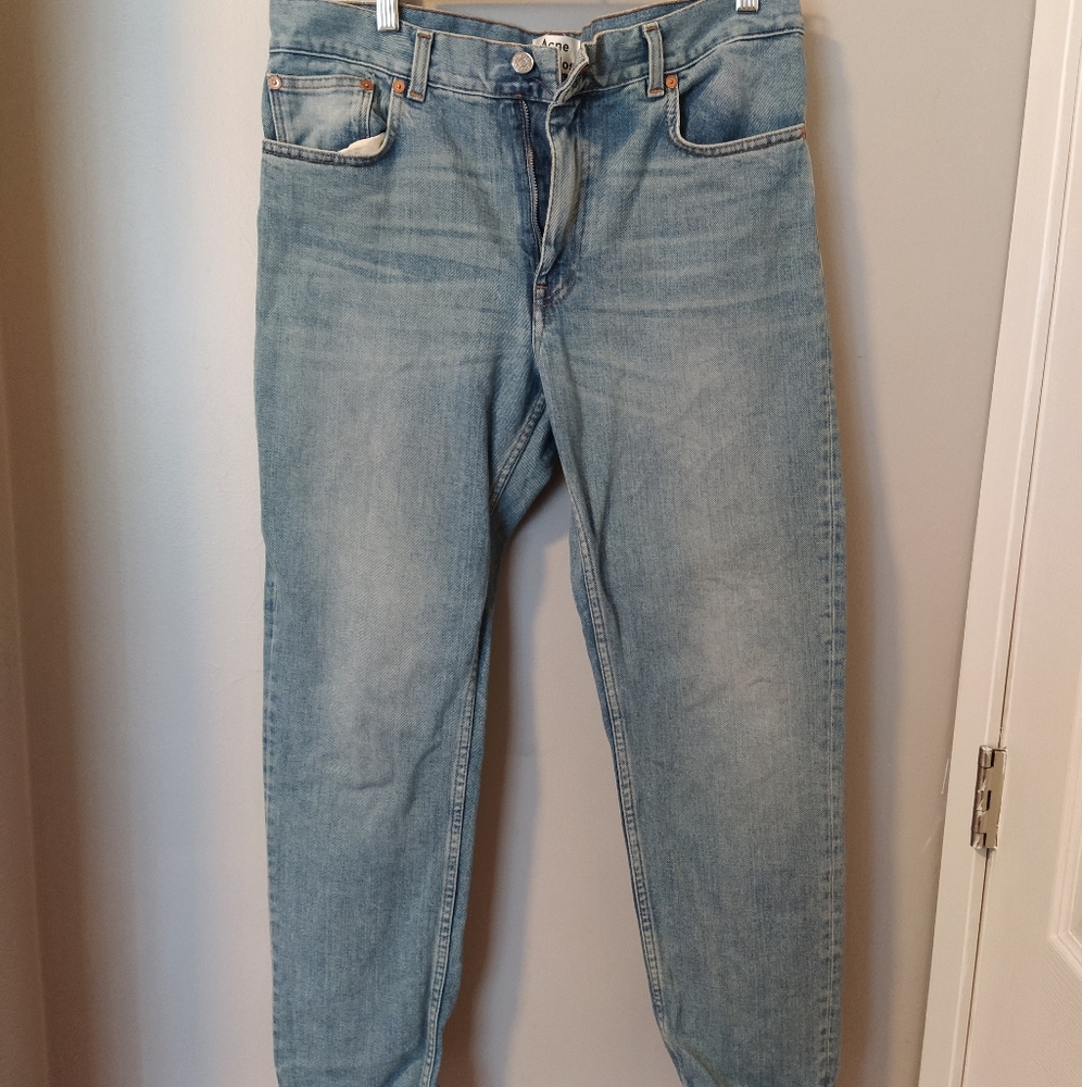 Acne Studios Boy Festival Mid-Rise Slim Jeans 29